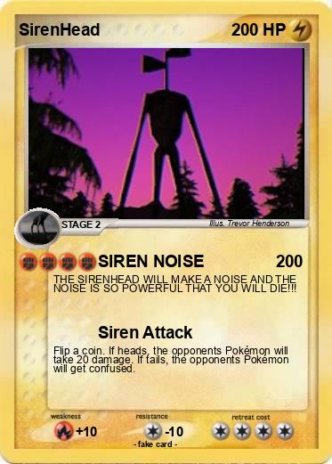 Pokemon SirenHead