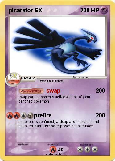 Pokemon picarator EX