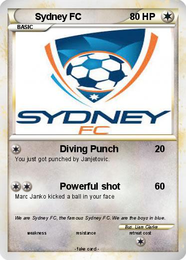Pokemon Sydney FC