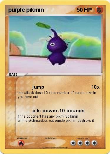 Pokemon purple pikmin