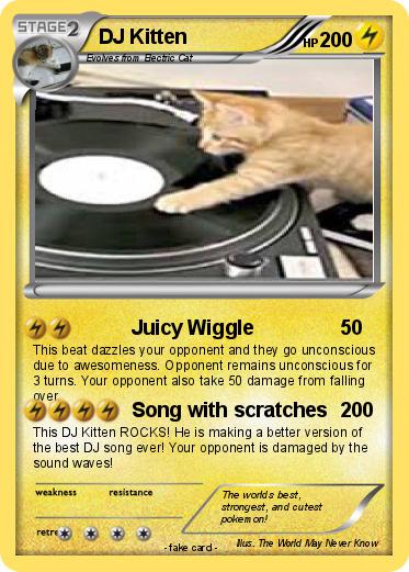 Pokemon DJ Kitten