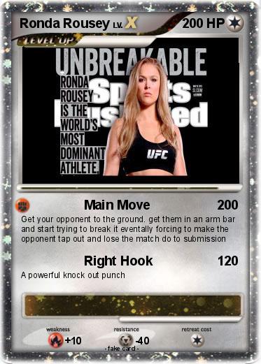 Pokemon Ronda Rousey