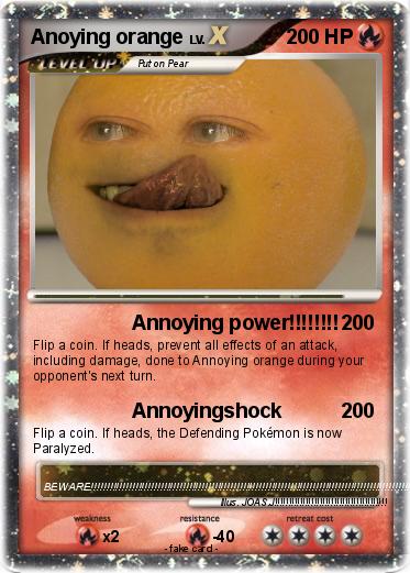 Pokemon Anoying orange