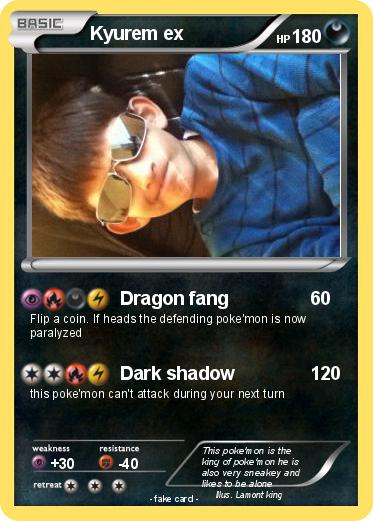 Pokemon Kyurem ex