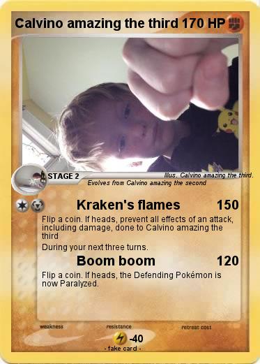 Pokemon Calvino amazing the third