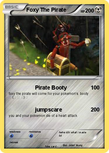 Pokemon Foxy The Pirate