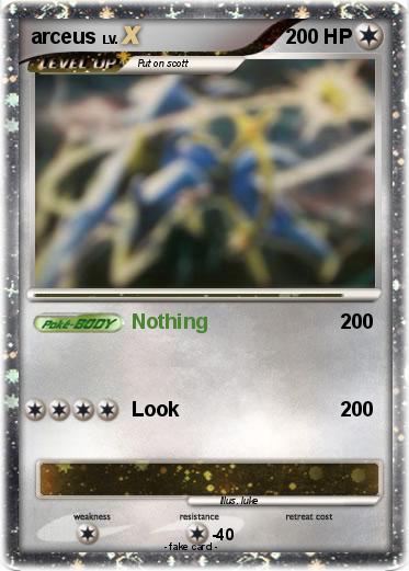Pokemon arceus