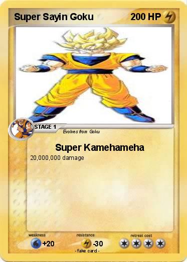 Pokemon Super Sayin Goku