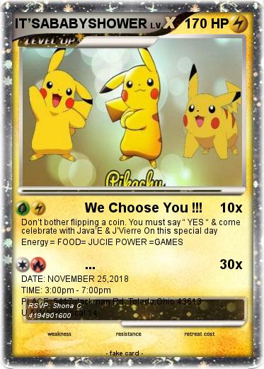 Pokemon IT’SABABYSHOWER
