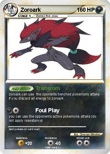 Pokemon Zoroark