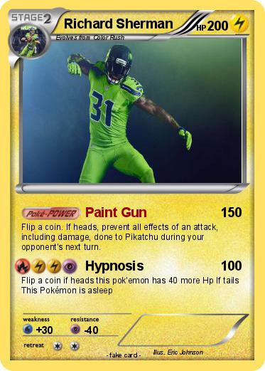 Pokemon Richard Sherman