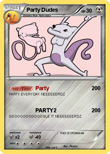 Pokemon Party Dudes
