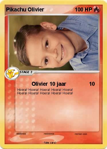 Pokemon Pikachu Olivier