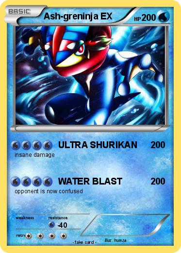 Pokemon Ash-greninja EX