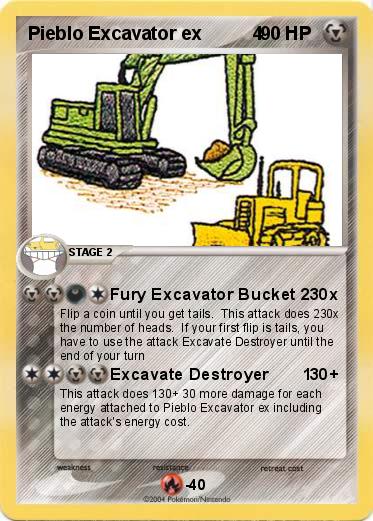 Pokemon Pieblo Excavator ex          4