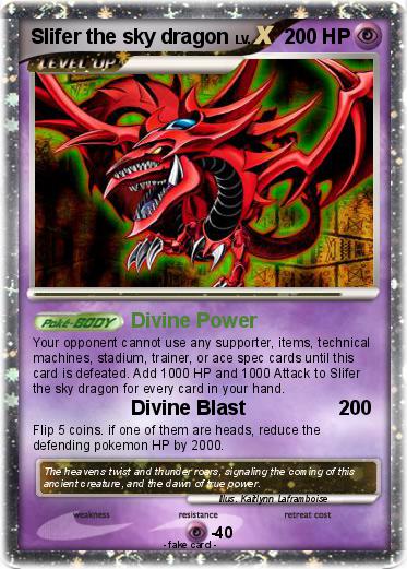 Pokemon Slifer the sky dragon