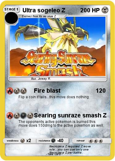 Pokemon Ultra sogeleo Z