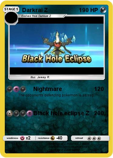 Pokemon Darkrai Z