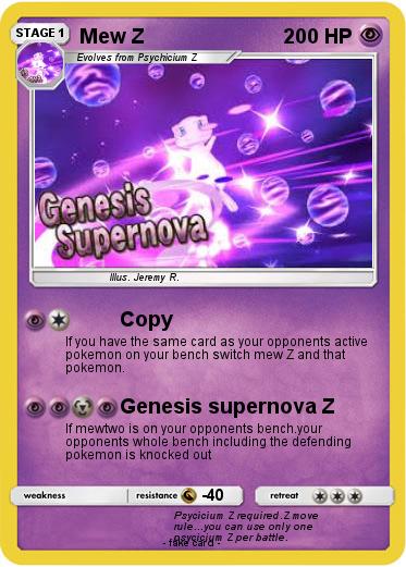 Pokemon Mew Z