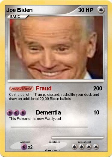 Pokemon Joe Biden