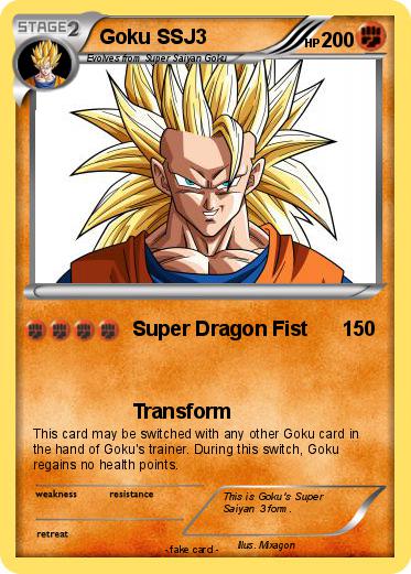 Pokemon Goku SSJ3