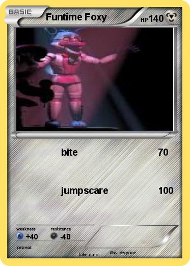 Pokemon Funtime Foxy