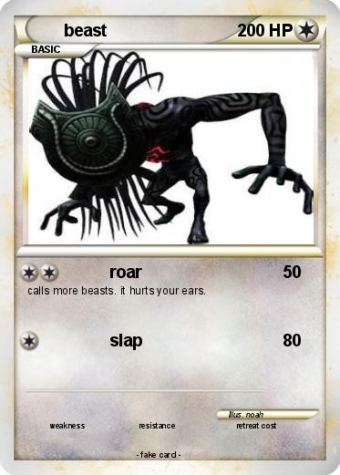 Pokemon beast