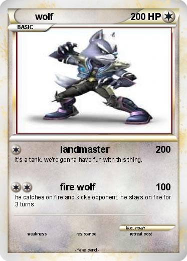 Pokemon wolf