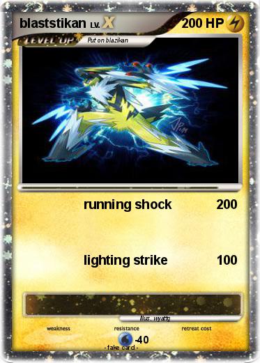Pokemon blaststikan