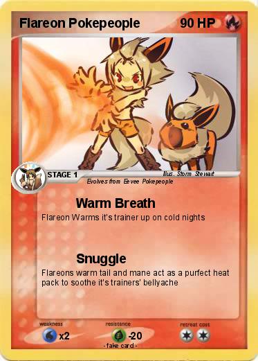 Pokemon Flareon Pokepeople