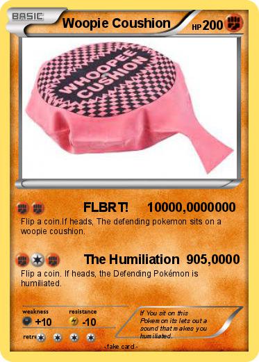 Pokemon Woopie Coushion