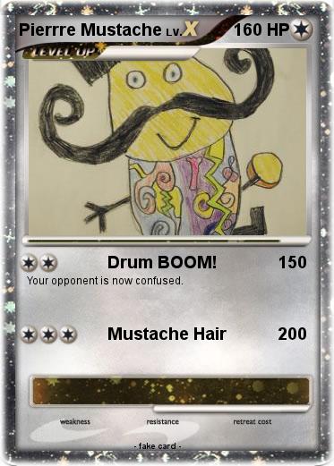 Pokemon Pierrre Mustache