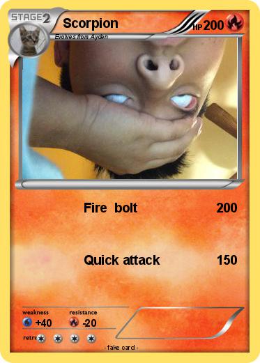 Pokemon Scorpion