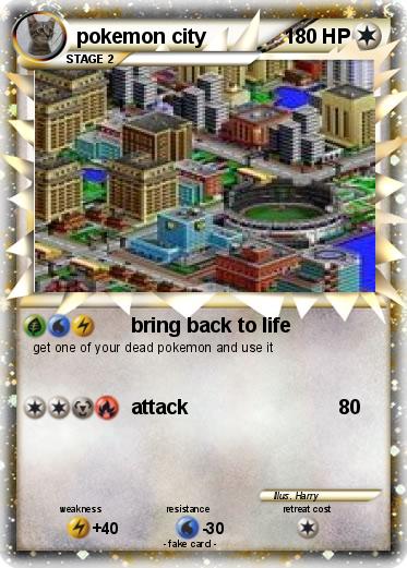 Pokemon pokemon city
