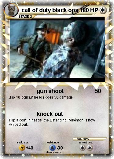 Pokemon call of duty black ops