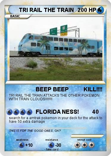 Pokemon TRI RAIL THE TRAIN