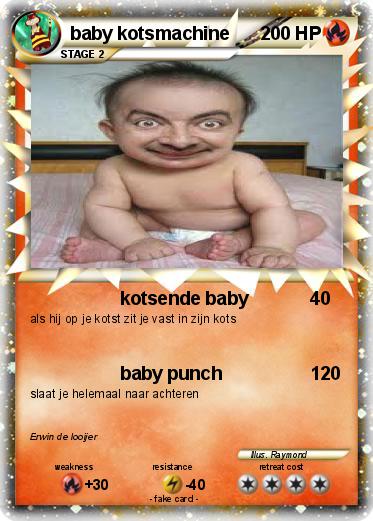 Pokemon baby kotsmachine