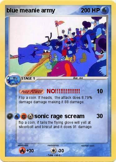 Pokemon blue meanie army
