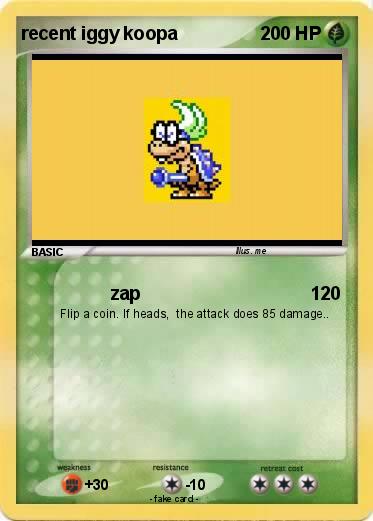 Pokemon recent iggy koopa