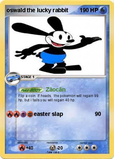 Pokemon oswald the lucky rabbit