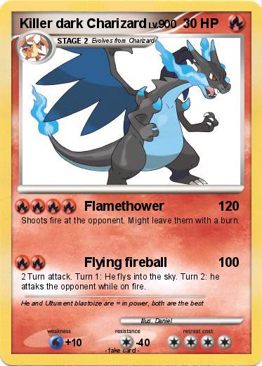 Pokemon Killer dark Charizard