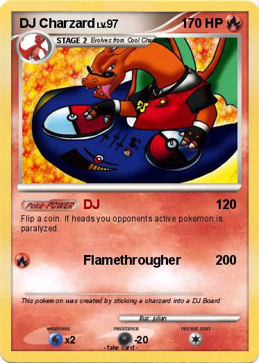 Pokemon DJ Charzard