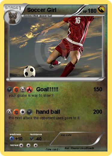 Pokemon Soccer Girl