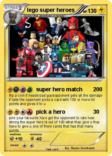 Pokemon lego super heroes