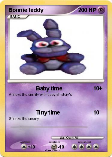 Pokemon Bonnie teddy