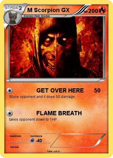 Pokemon M Scorpion GX