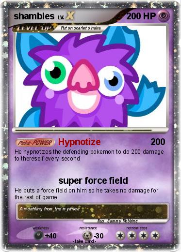 Pokemon shambles
