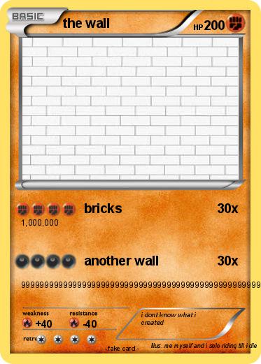 Pokemon the wall