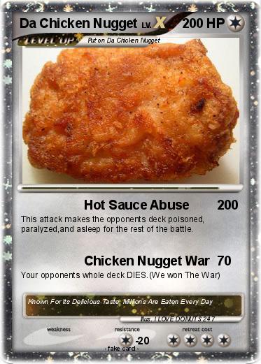 Pokemon Da Chicken Nugget