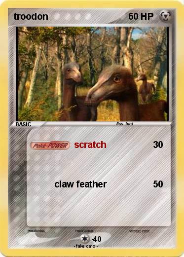Pokemon troodon